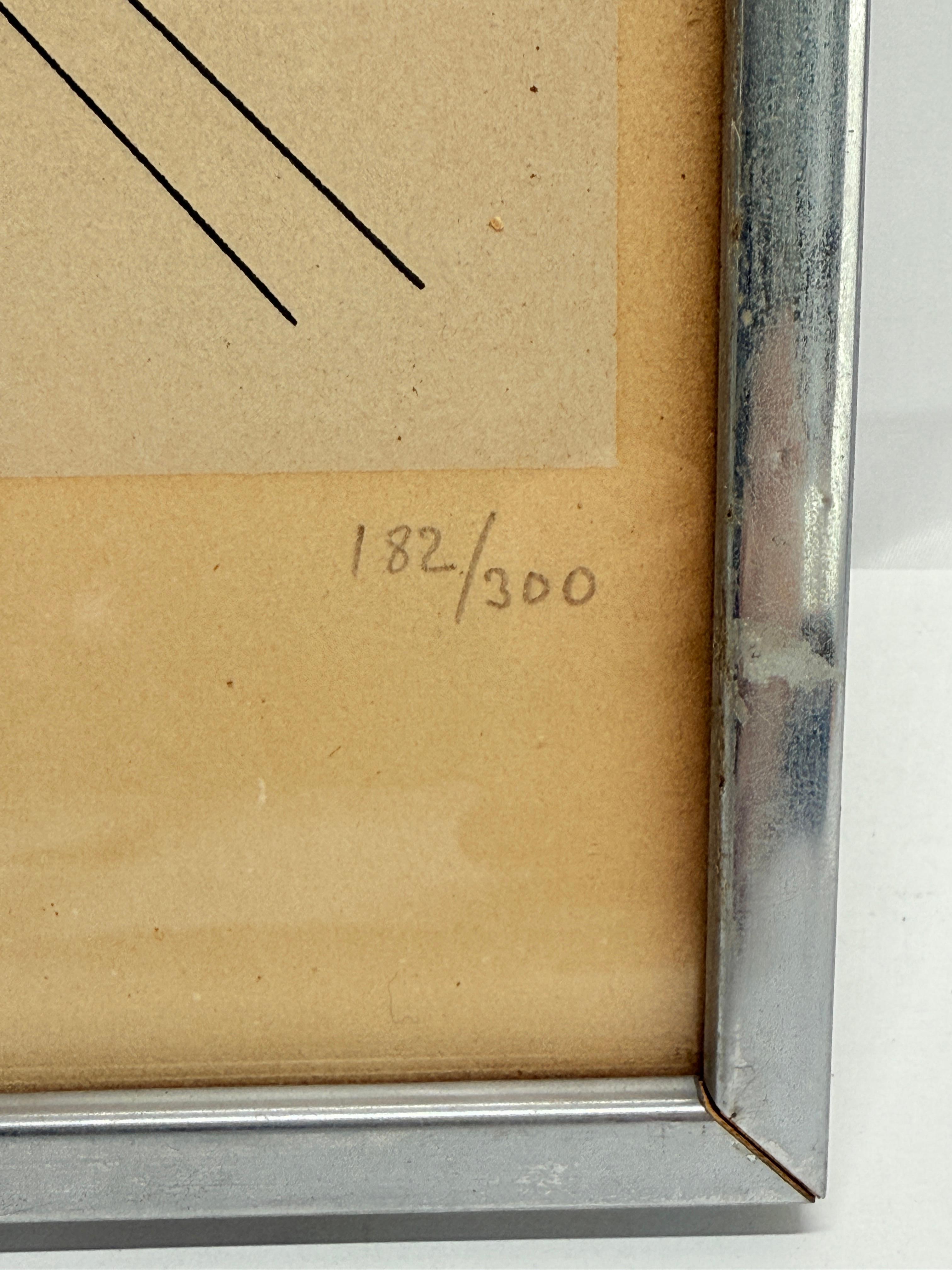 Wassily Kandinsky (Russisch, 1866-1944) La Tache Noire Abstrakte Komposition, 1924 (20. Jahrhundert) im Angebot