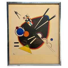 Antique Wassily Kandinsky (Russian, 1866–1944) La Tache Noire Abstract Composition, 1924