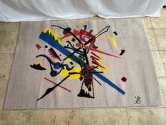 Wassily Kandinsky "Samll World" Rug by Rube New Wool Design N*80540