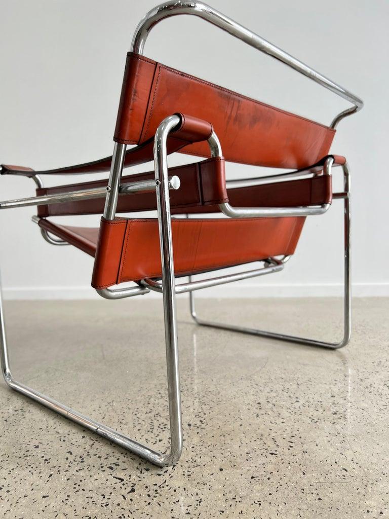 Wassily Lounge Chair by Marcel Breuer for Knoll In Good Condition In Byron Bay, NSW