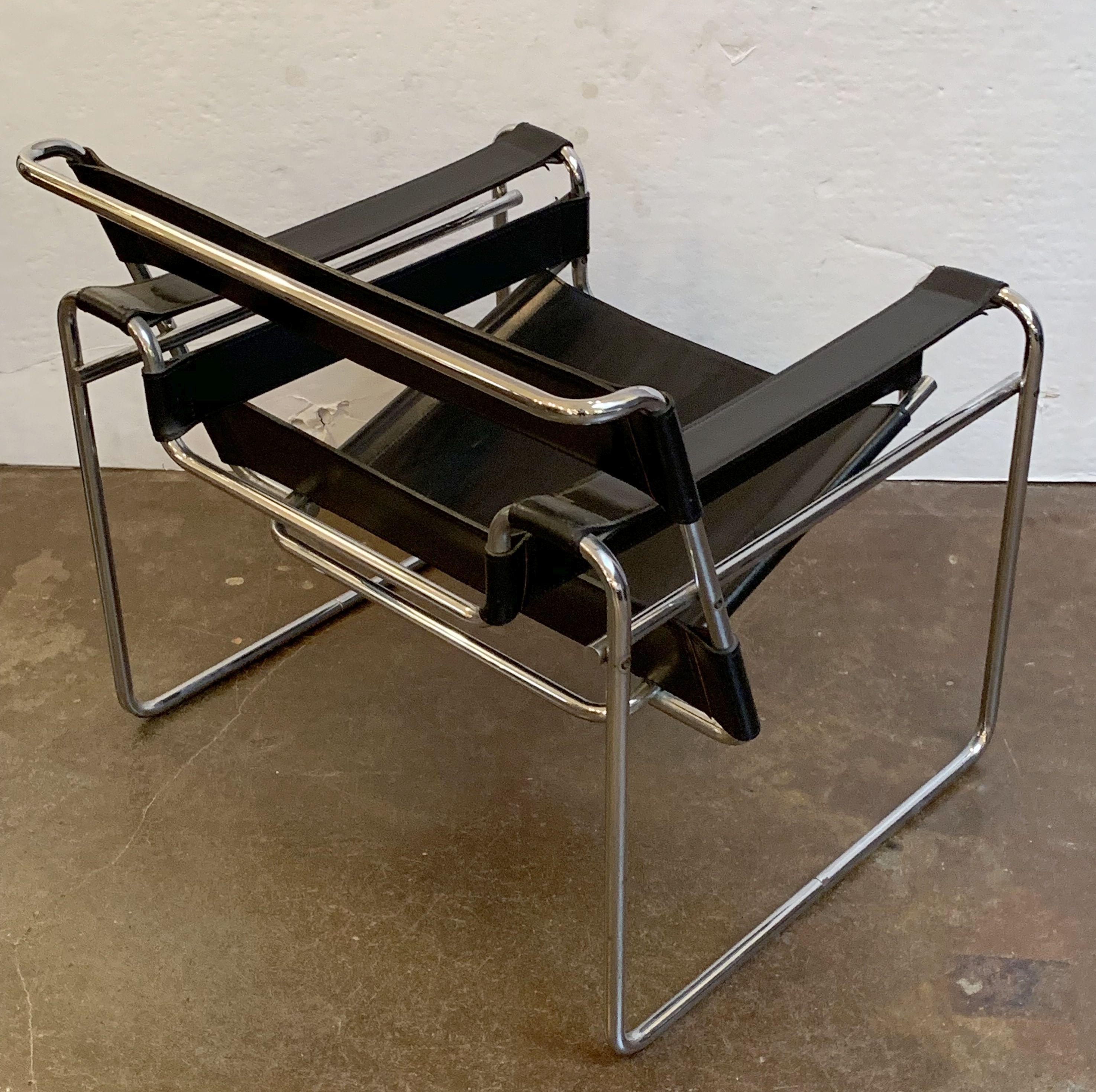 Chaise Wassily à la manière de Marcel Breuer en vente 5