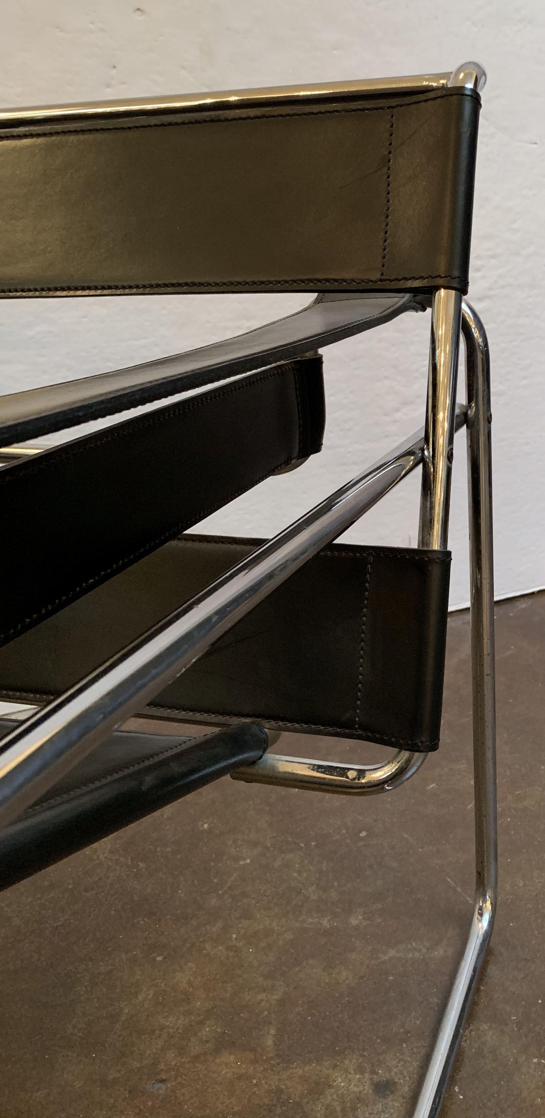 Chaise Wassily à la manière de Marcel Breuer en vente 12