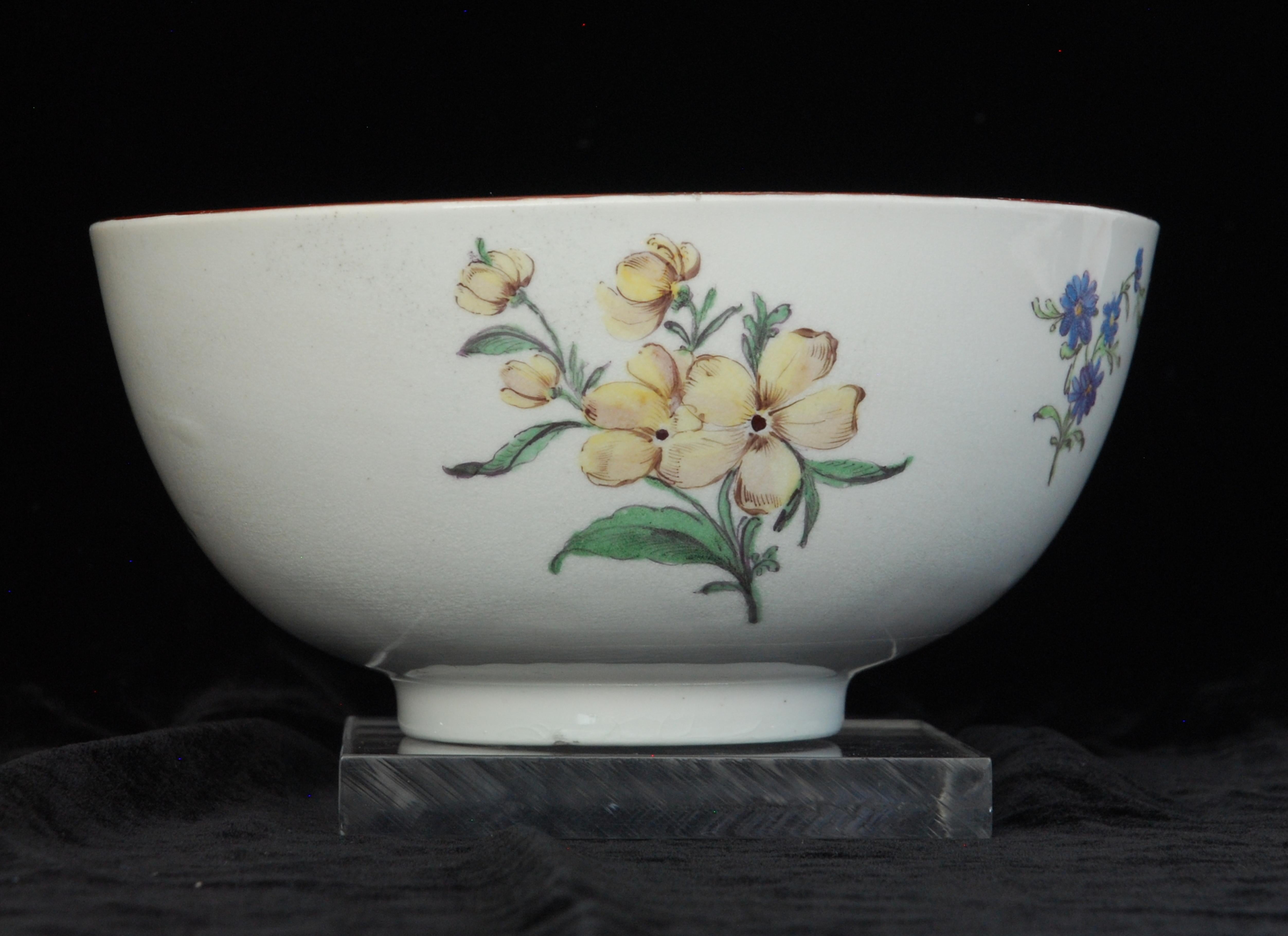 Neoclassical Waste Bowl, Chelsea, circa 1755 For Sale
