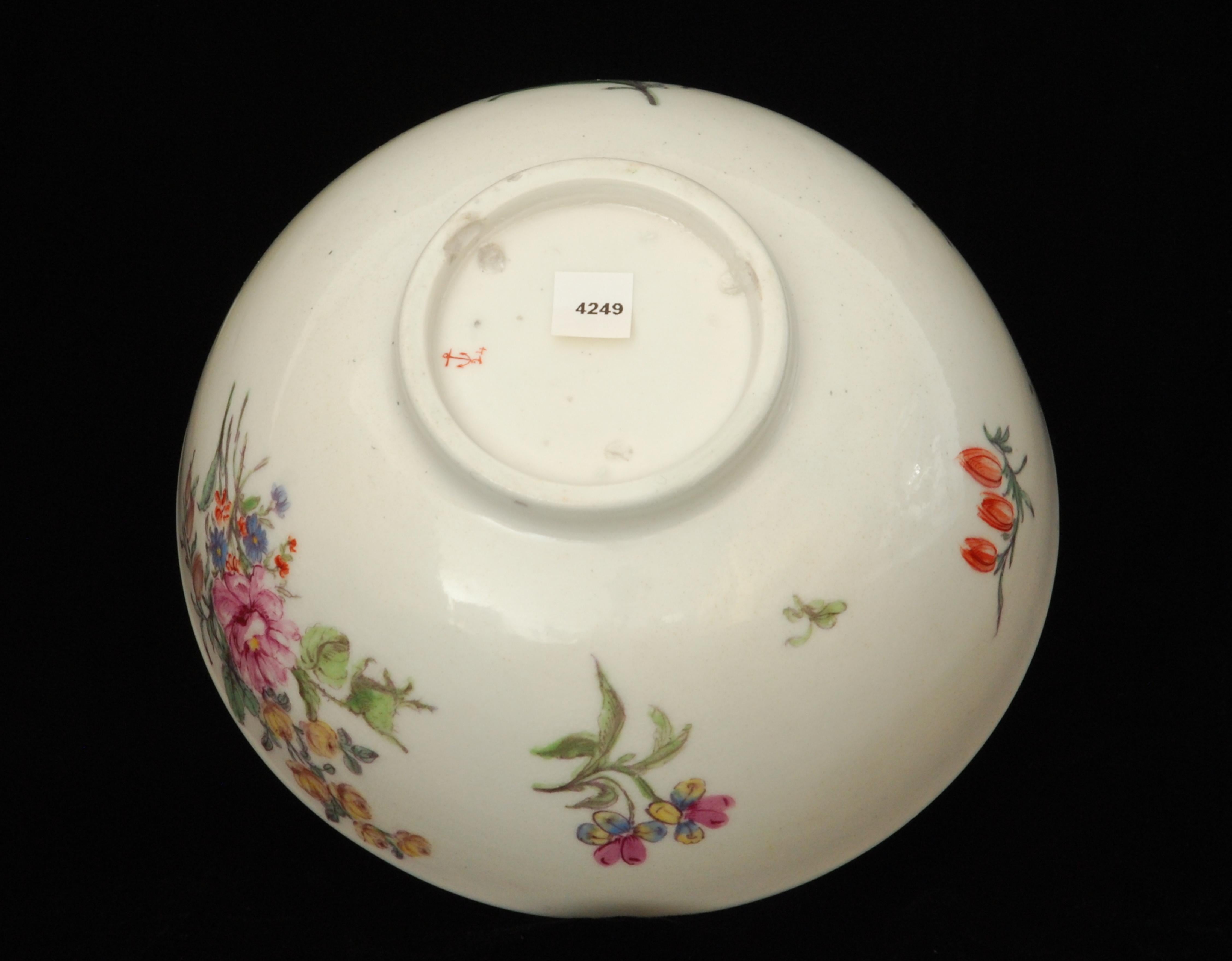 Waste Bowl, Chelsea, circa 1755 For Sale 1