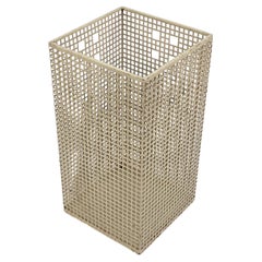 Waste Paper Basket by Josef Hoffmann For Bieffeplast, 1980s