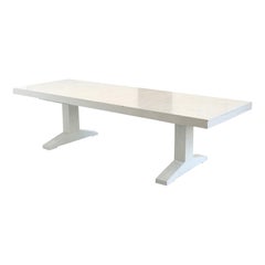 Waste Table in High Gloss White by Piet Hein Eek