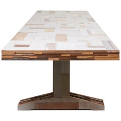 Waste Table Scrapwood by Piet Hein Eek