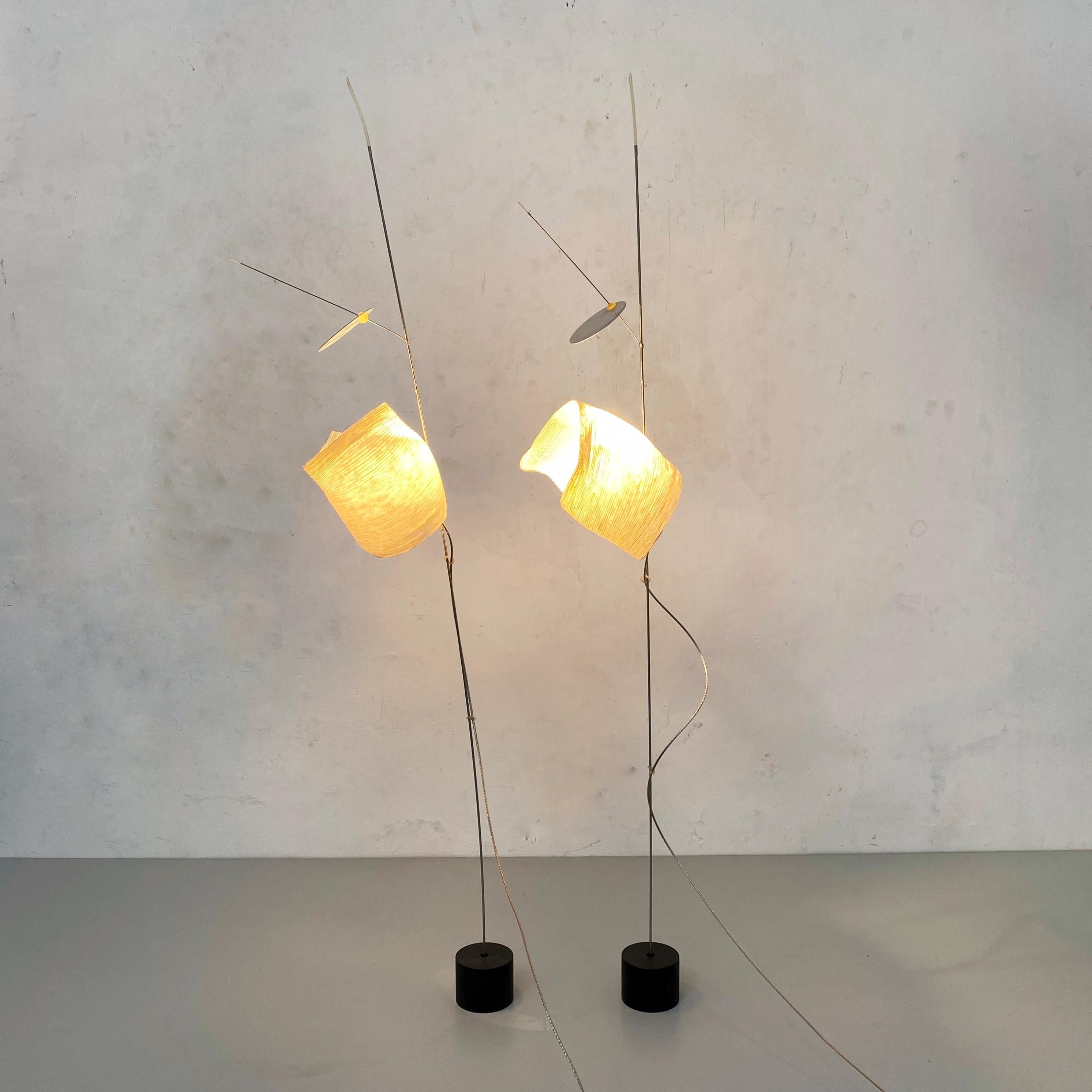 Watapunga Lamps by Ingo Maurer and Dagmar Mombacher for Ingo Maurer, 1980s In Fair Condition In MIlano, IT