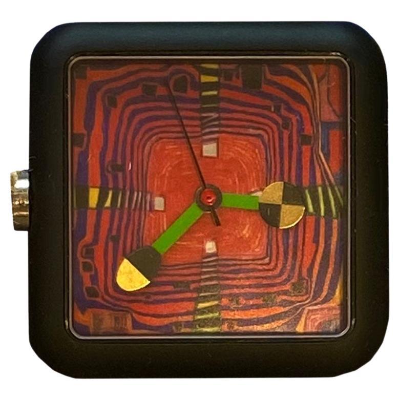 Uhr 2, entworfen vom österreichischen Künstler Hundertwasser, 1995