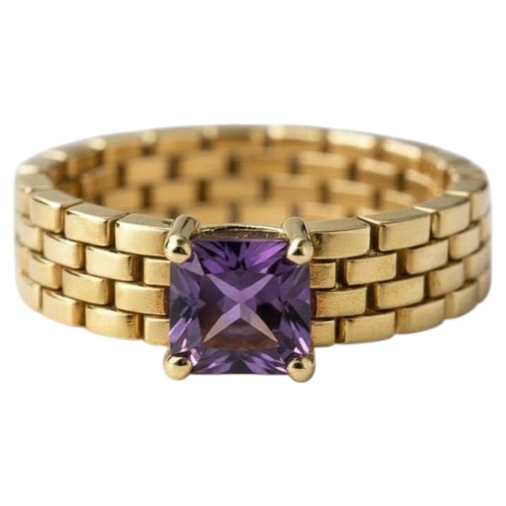 Can Amethyst be worn in gold?