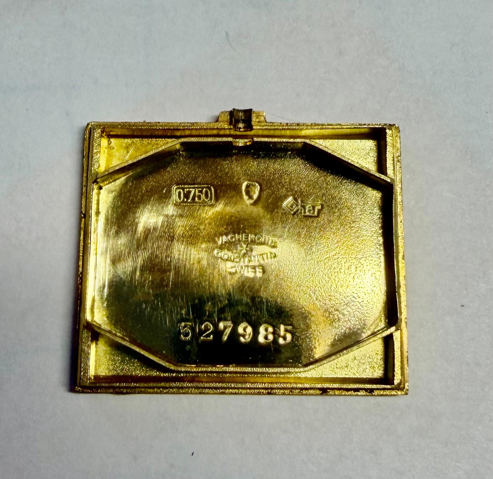Reloj con correa Vacheron & Constantin Genève, circa 1940s - Reloj de vestir suizo de época para hombre
Un reloj vintage de correa rectangular Vacheron & Constantin Genève de la década de 1940, maravillosamente conservado, que muestra la elegancia