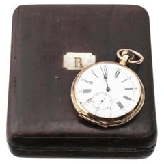 Watches - 18K Gold Pocket Watch - Humbert Ramuz & Co.