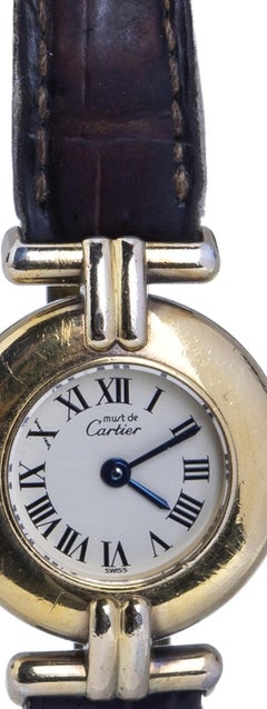 Watches - Cartier silver wristwatch