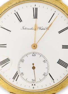 Watches - Silver pocket watch; International Watch Co (IWC)
