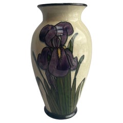 Watcombe Art Pottery Iris Vase, Torquay, England, 1933