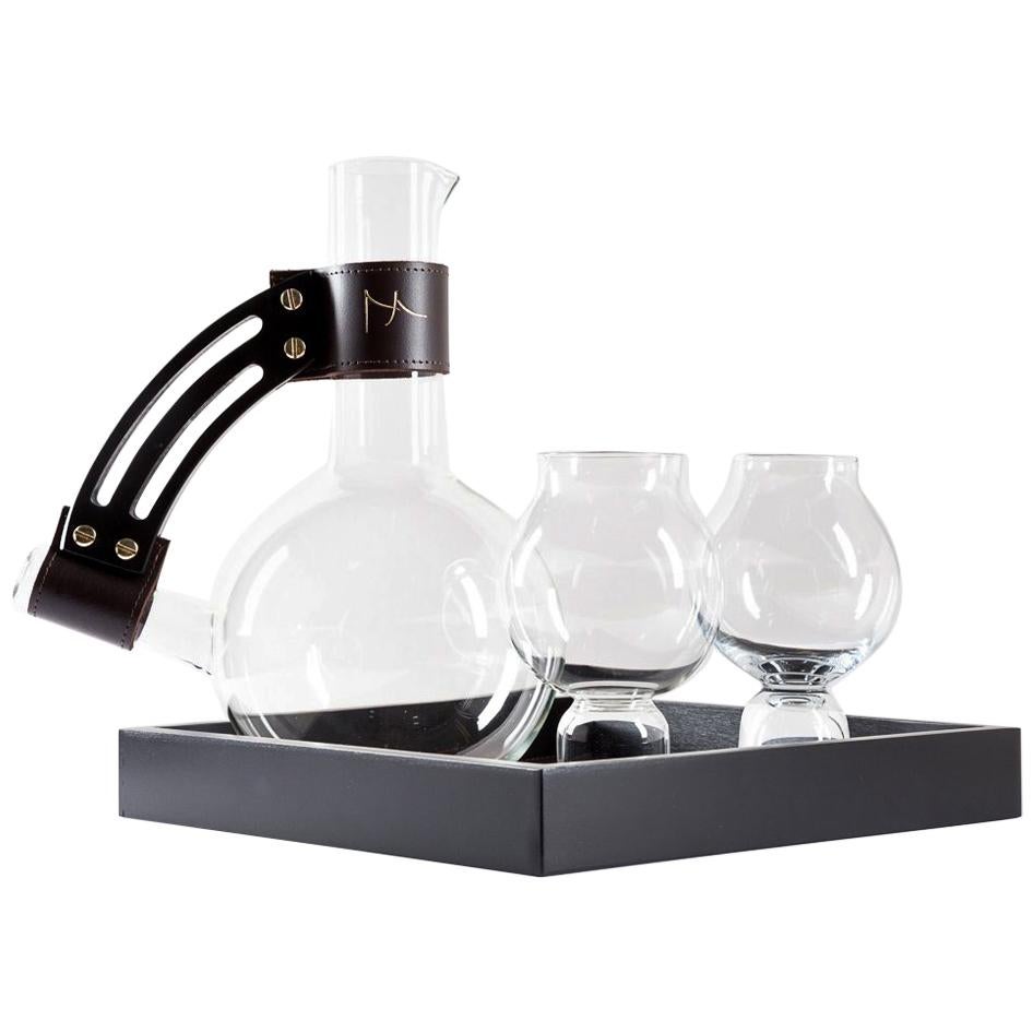 Water Carafe Set by Miminat Designs 'Okuta Collection' For Sale