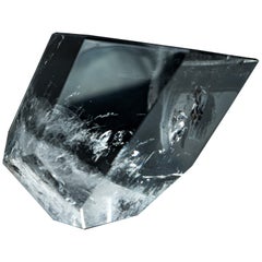 Scultura in quarzo trasparente a forma libera proveniente da Diamantina