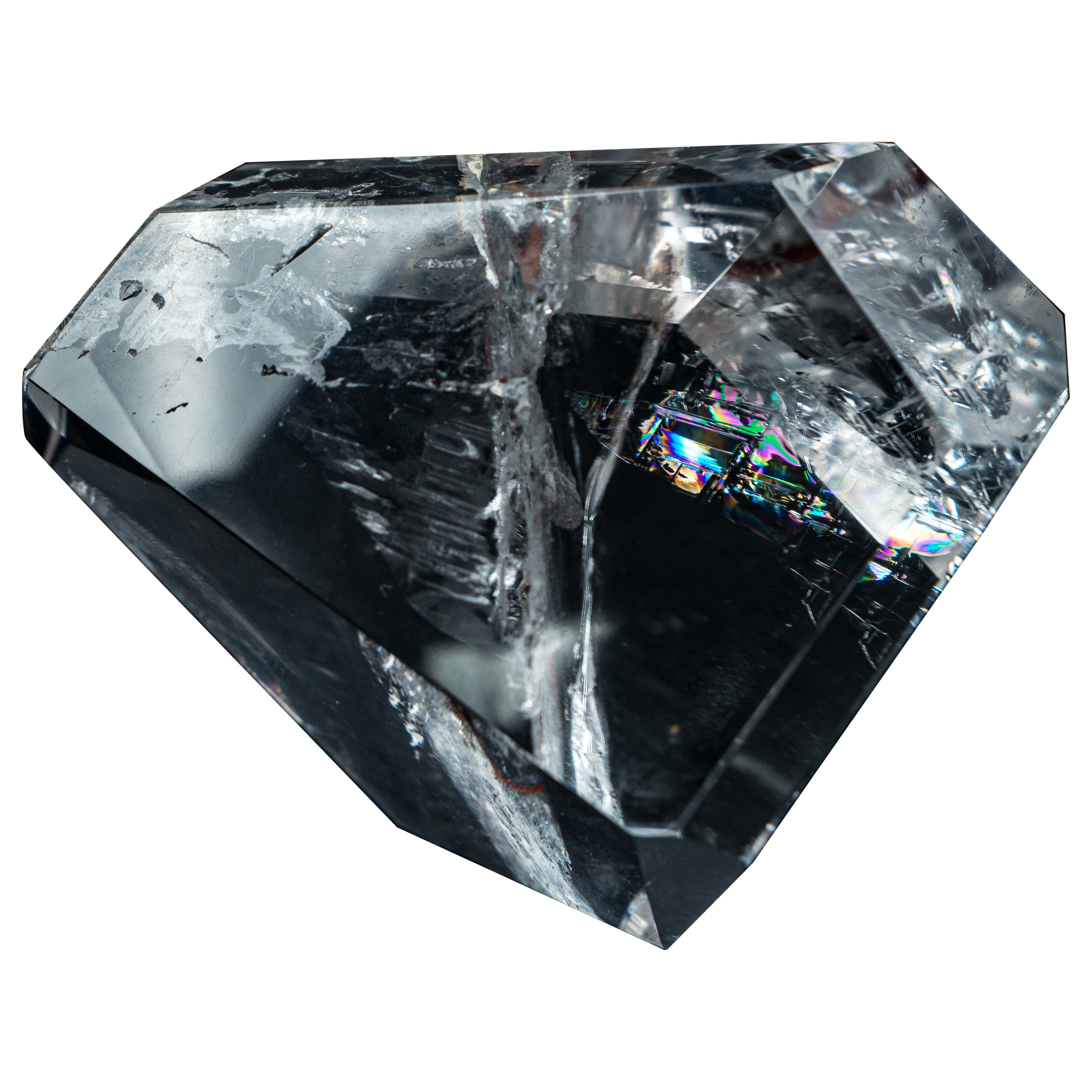 What is clear quartz used for?