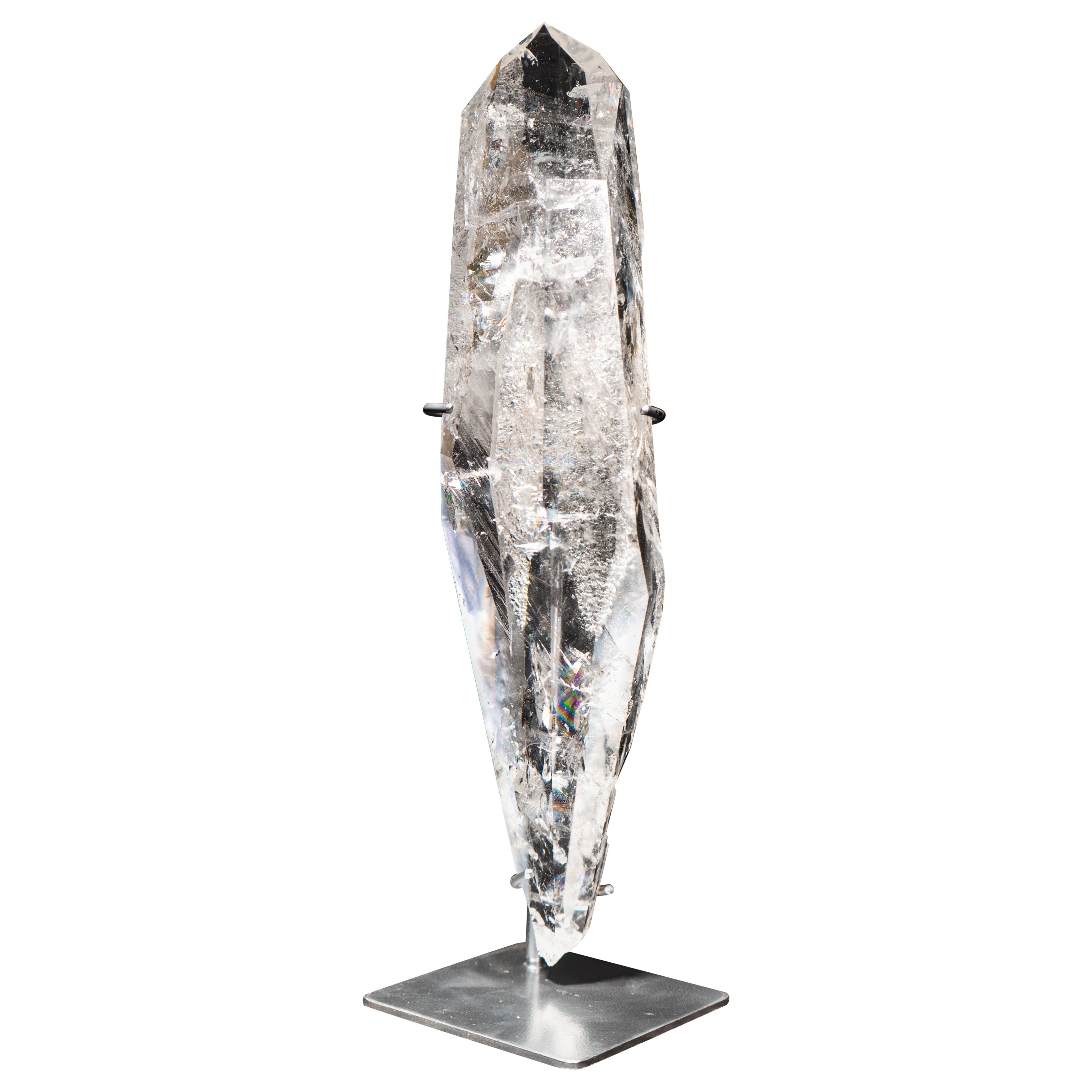 Water Clear Real Lemurian Quartz Point