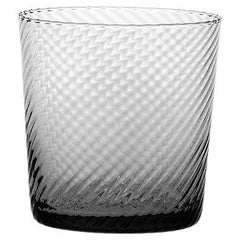Water Glass Handcrafted in Muranese Glass, Small, Lead Twisted MUN by VG