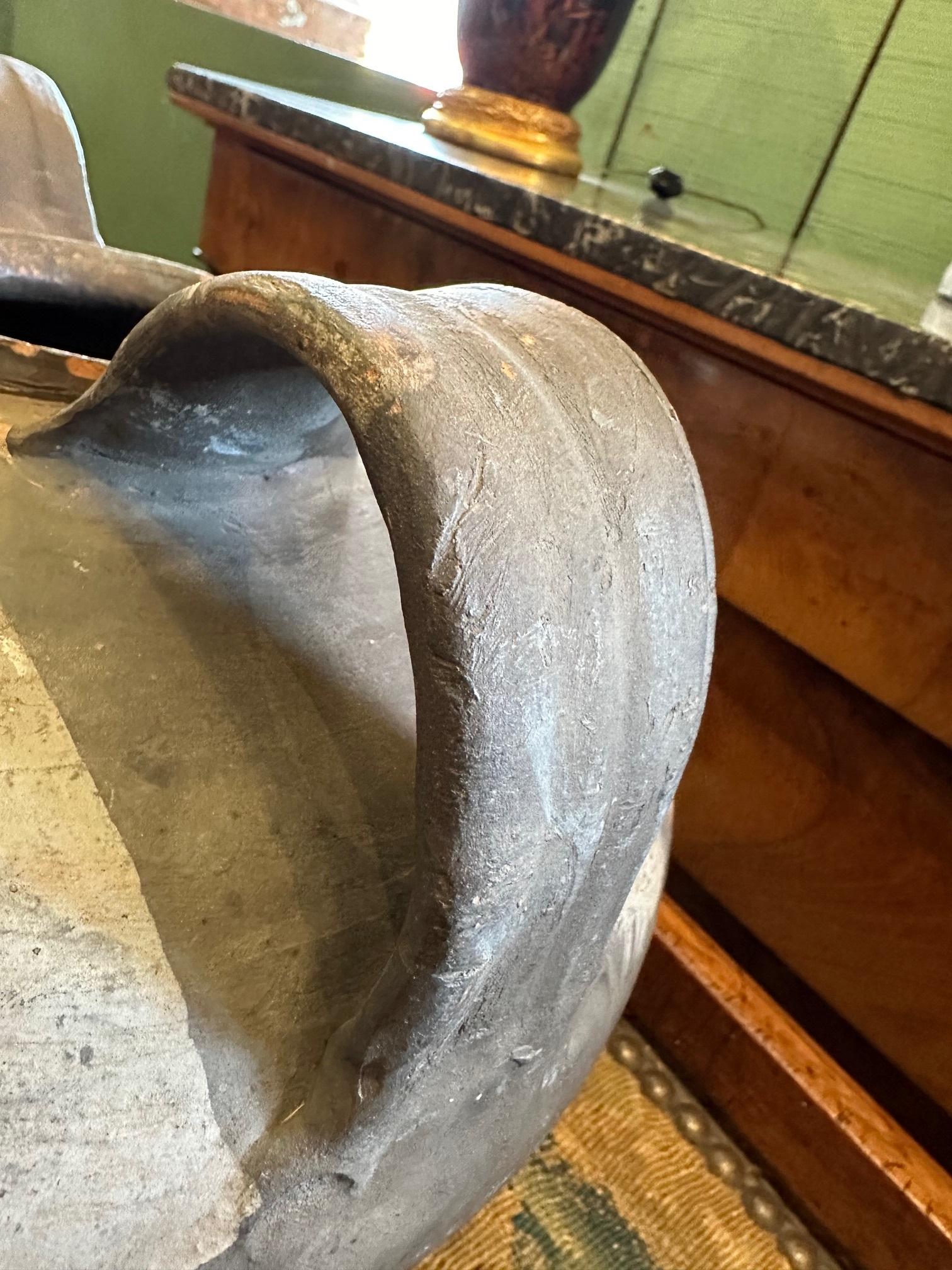 Jarra Porta Agua Jarrón de Cerámica Hecho a Mano Florero Antiguo LA CA centro de mesa en venta 10