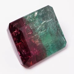 Water Melon Tourmaline 32.66 Carat Green And Red Natural Maginificient Loose Gem