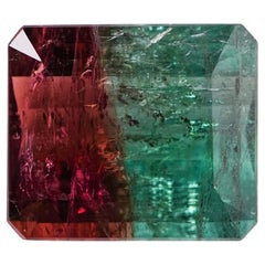 Water Melon Tourmaline 32.66 Carat Green And Red Natural Maginificient Loose Gem