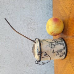 Water/opium Pipe In "hue Blue " Porcelain, Late 19th Century, Early 20th Century