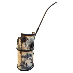 Pipe à eau/opium en porcelaine "hue Blue", Fin du 19e siècle, début du 20e siècle