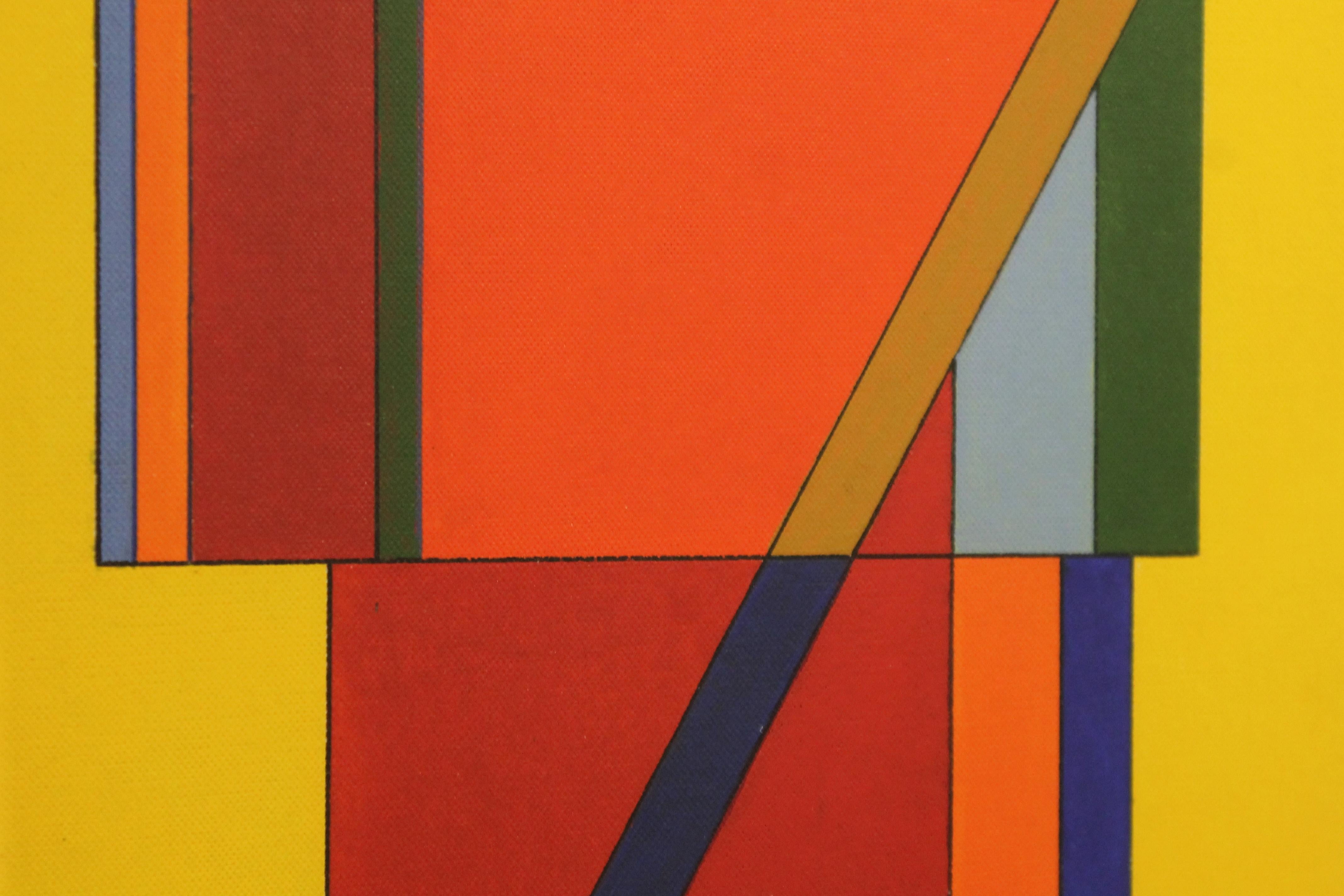Aquarellgemälde von Guy Vandenbranden, Belgien, 1979 (Belgisch) im Angebot