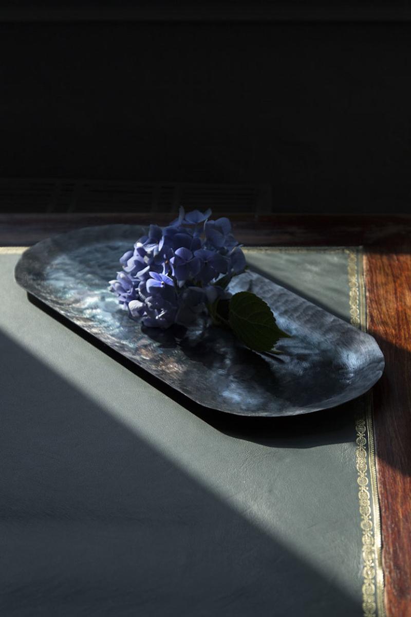Contemporary Chiseled Tray by Jules Lobgeois