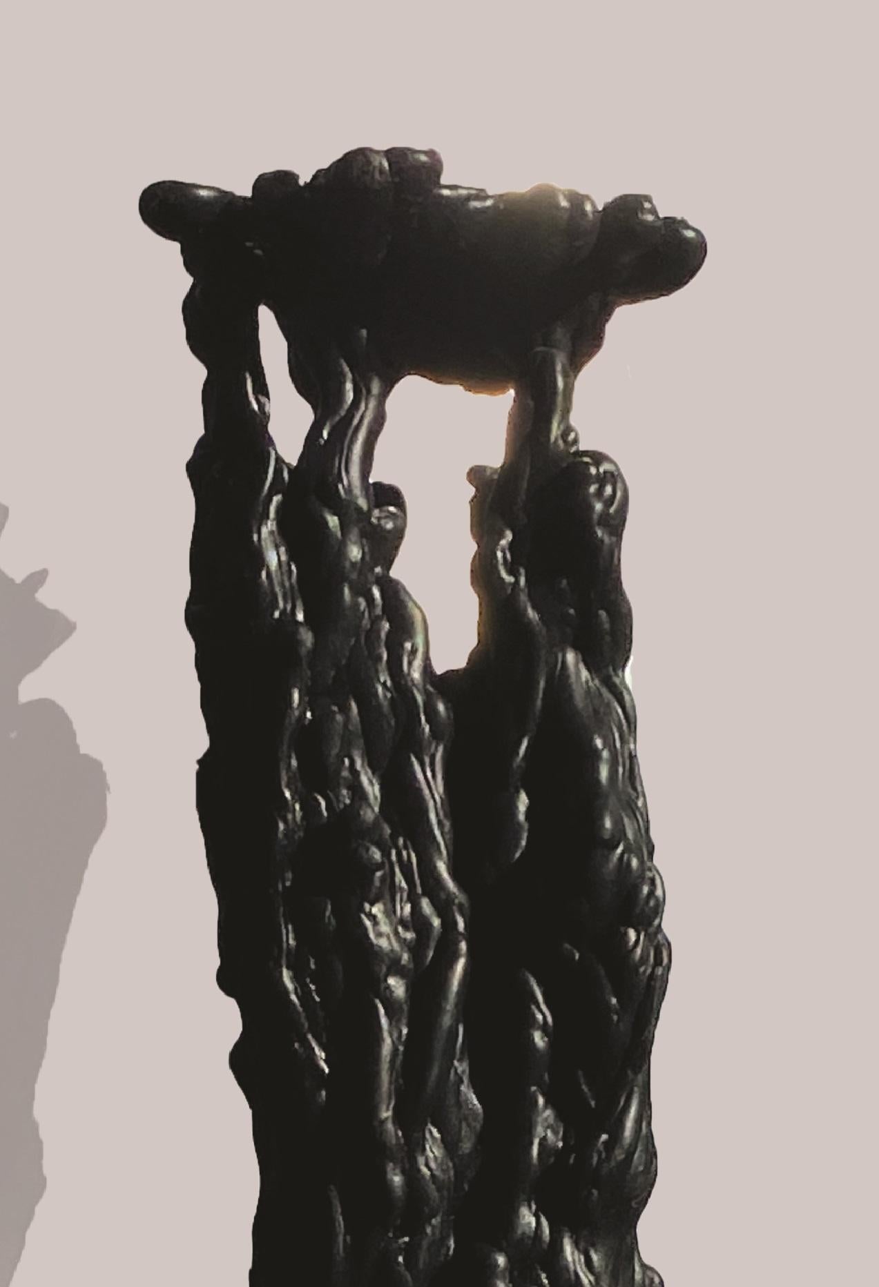 Wasserbaum Freistehende Skulptur von Elis Monsport (Postmoderne) im Angebot