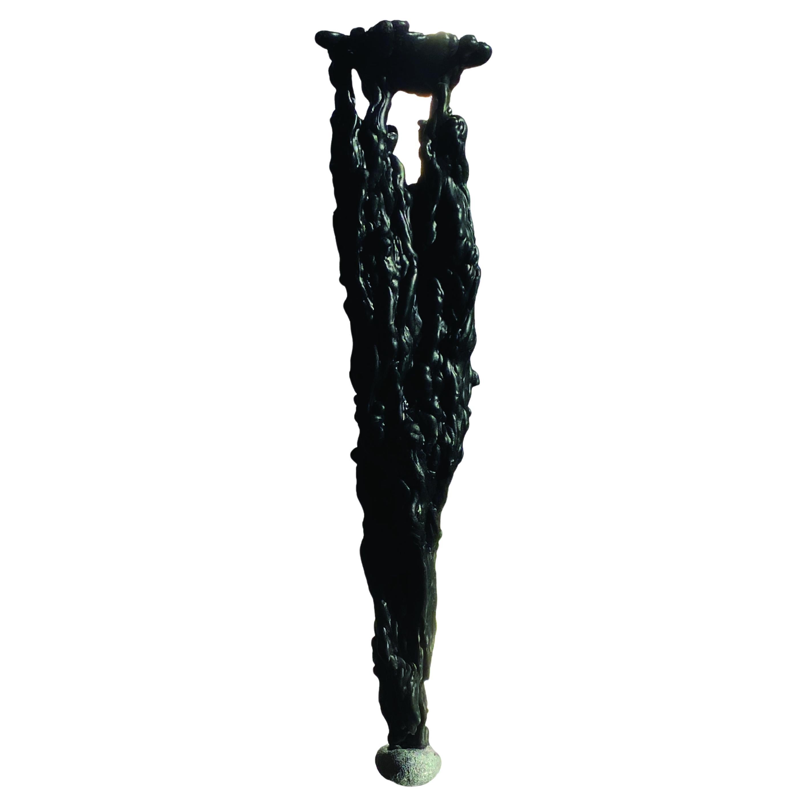 Escultura de pie Árbol de agua de Elis Monsport