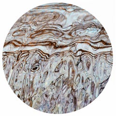 Water World Abstract Photograph on Glass, Post-Modern 20th Century