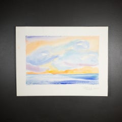 Watercolor Artwork, Hawaii, Signed and Dated 1983