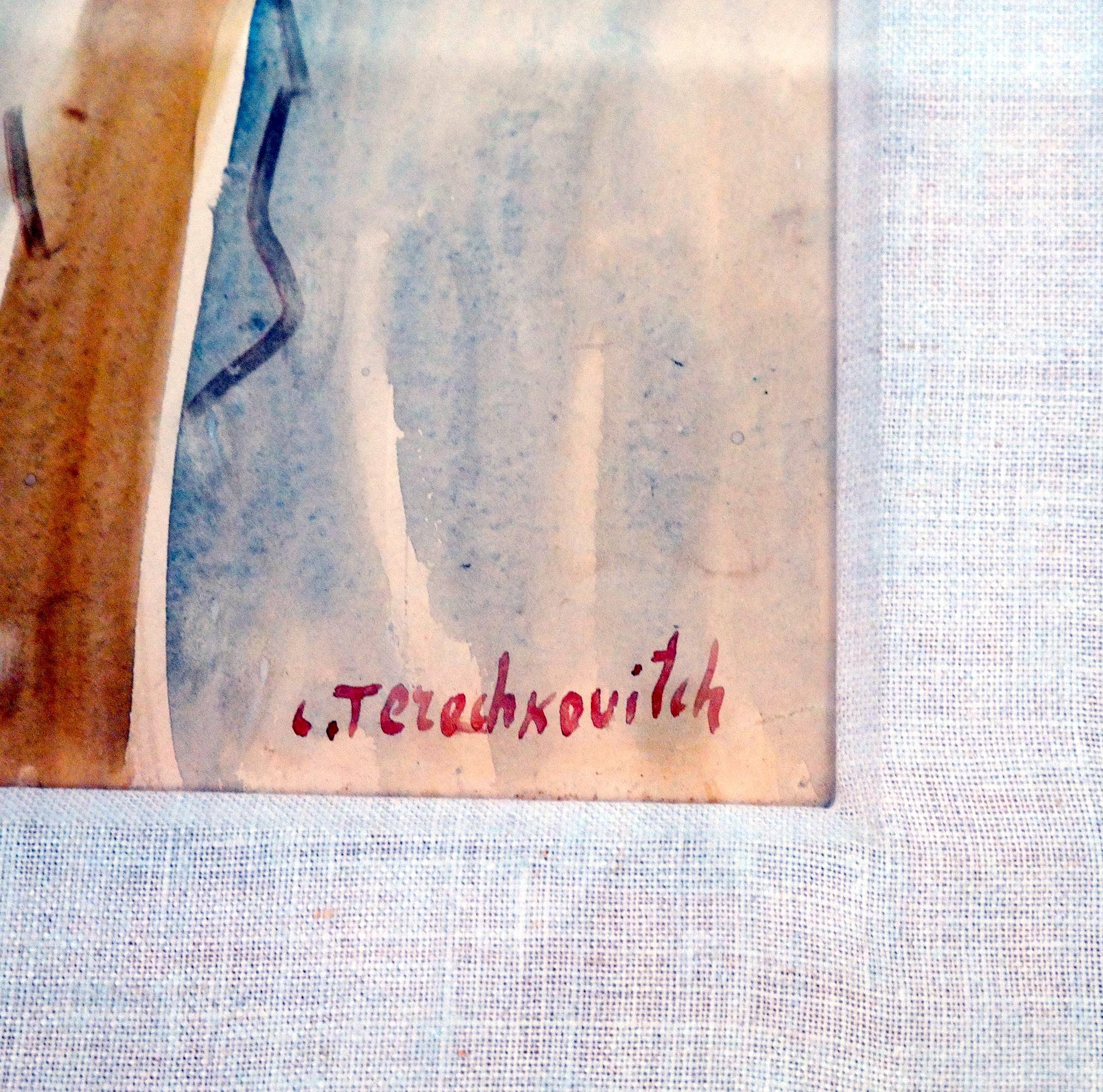 Acuarela de Constantin Terechkovitch 