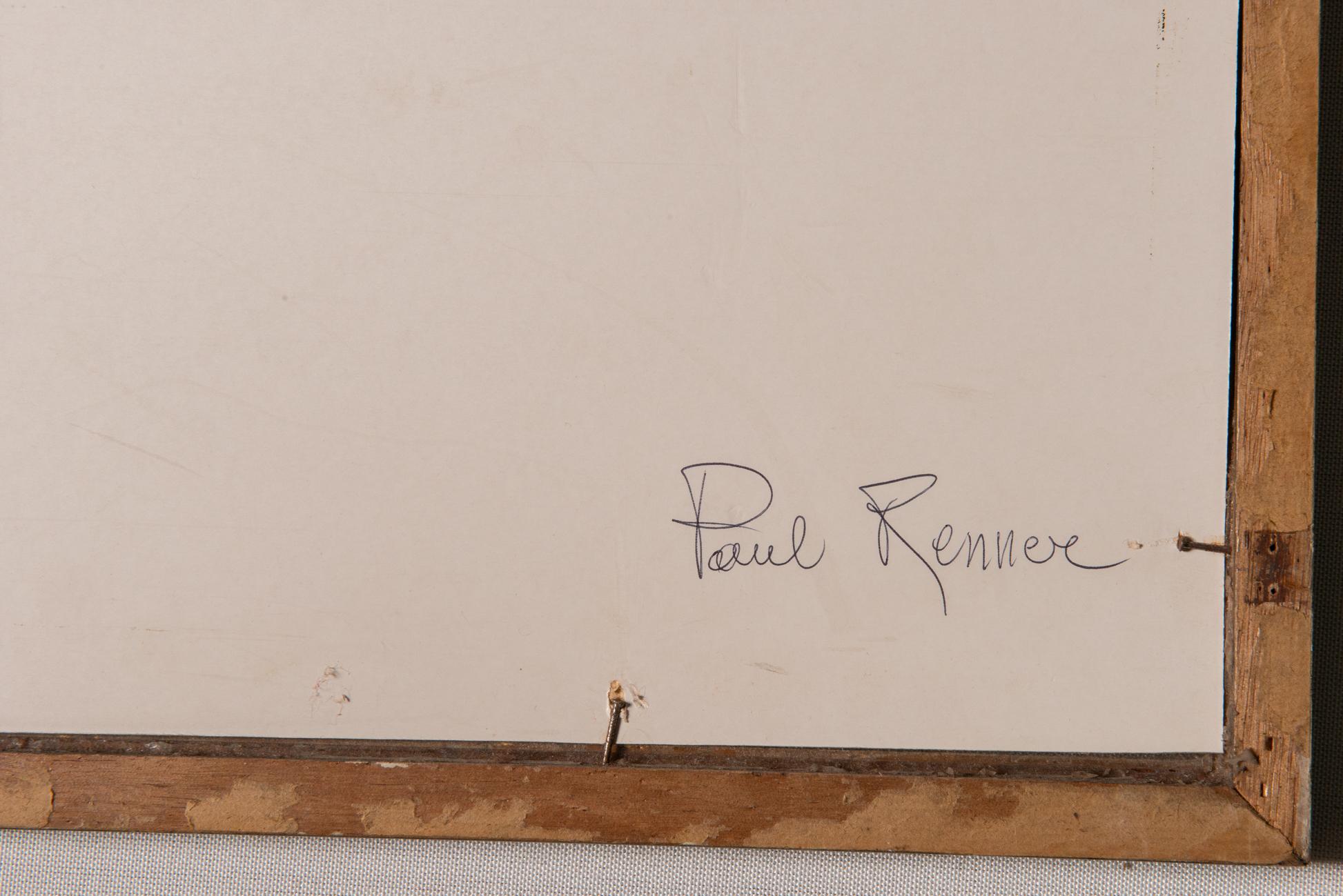 Acuarela de Paul Renner Siglo XXI y contemporáneo en venta