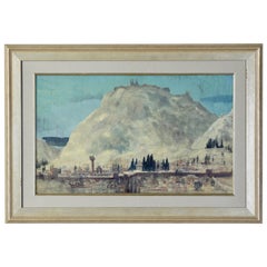 Used Watercolor of Classical Athens