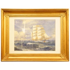 Watercolor of Clipper