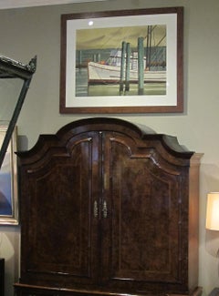 Watercolor on Paper 'Sea Dog, Santa Barbara, California' Signed Michael Dunlavey