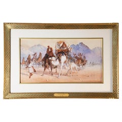 Acuarela orientalista de Joseph Austin Benwell (1816-1886)