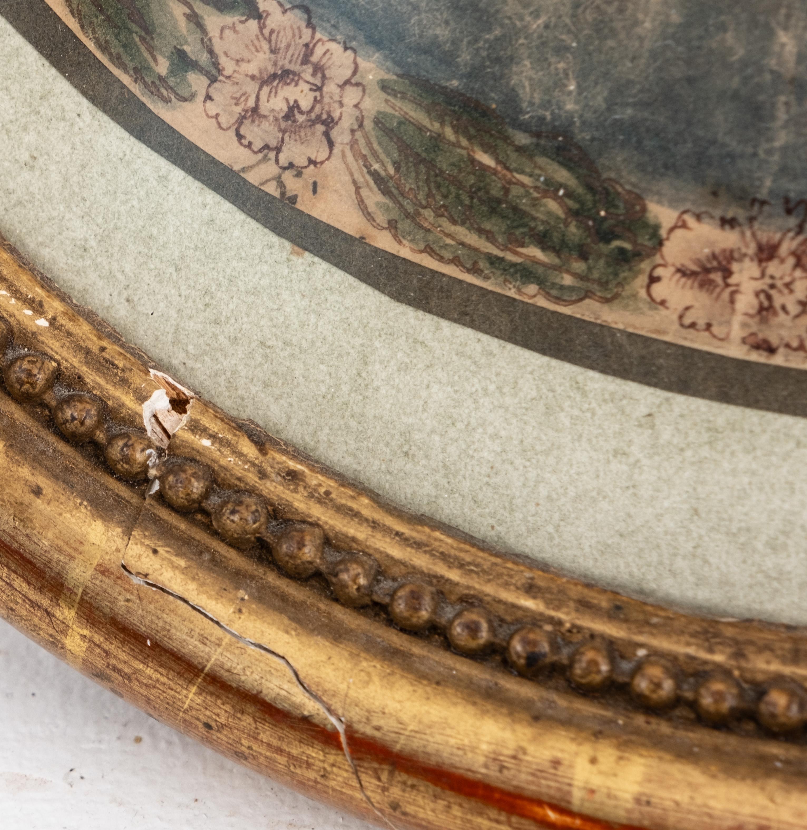 Acuarela de Diana y Cupido Otro en venta