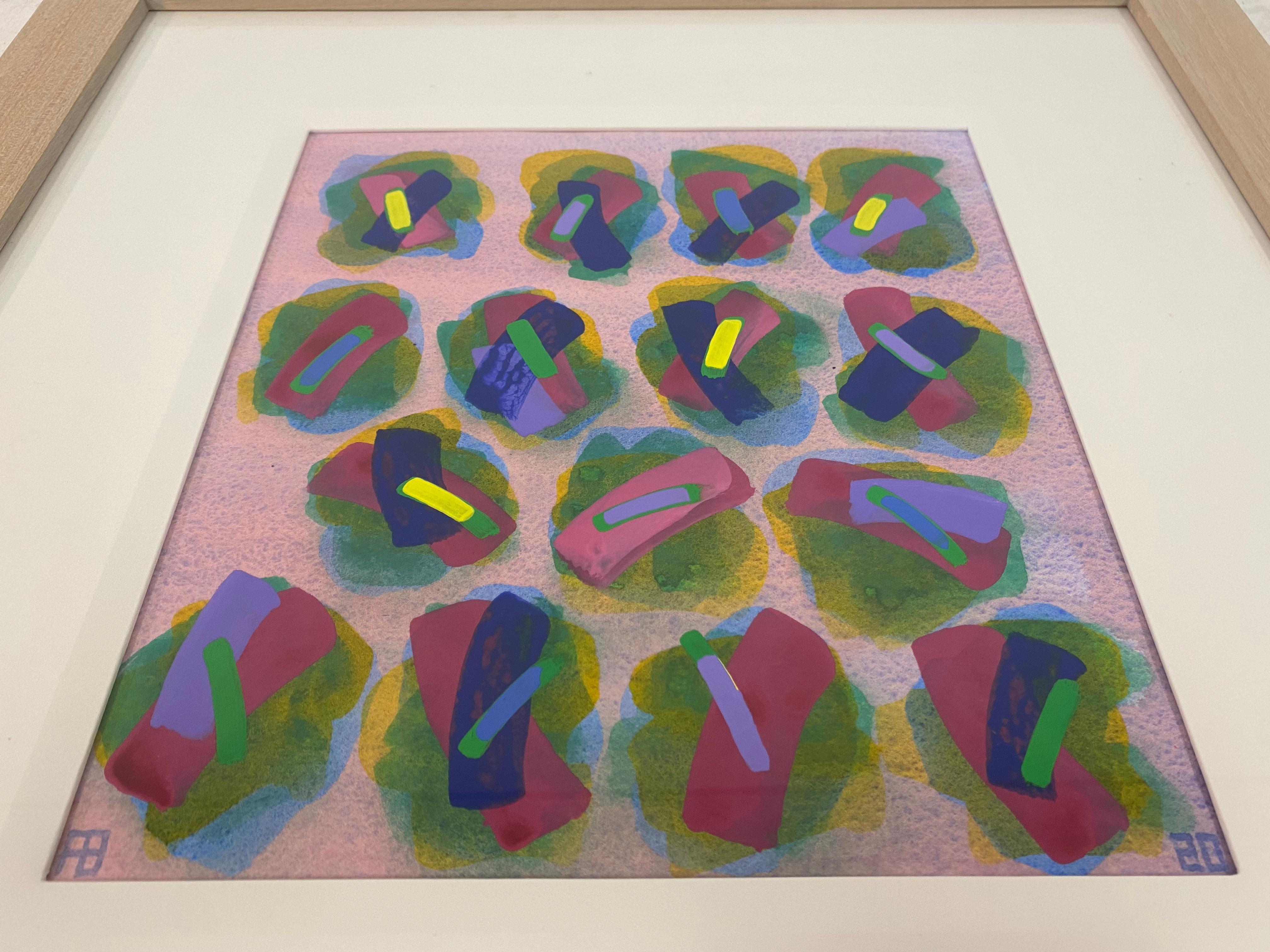 Aquarell- und Pastellfarben von Anthony Benjamin (Papier) im Angebot
