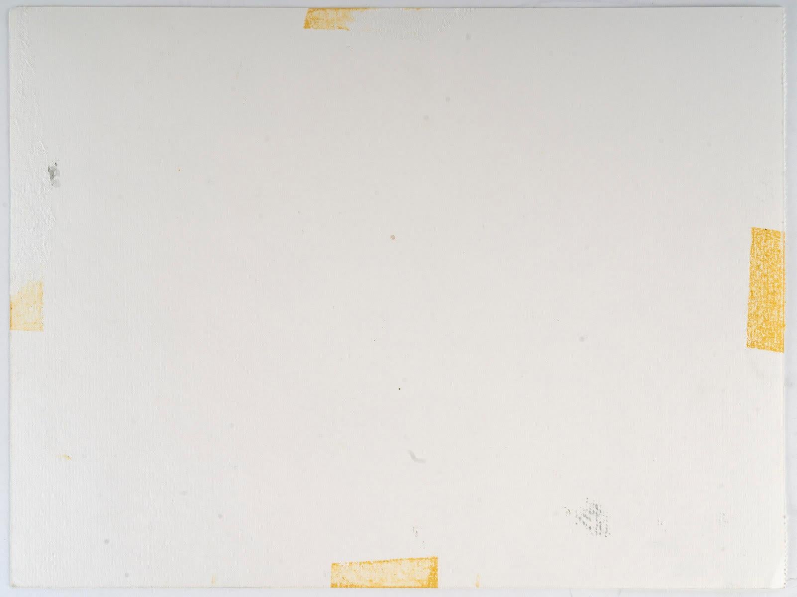 20ième siècle Aquarelle sur papier d'Evelyne Luez, 1960-1970. en vente