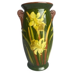 Watercombe Daffodil Vase- Torquay, England 1939