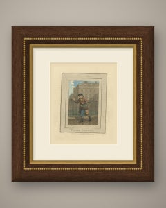 Watercress Seller in Hanover Square, Cries of London, 1804