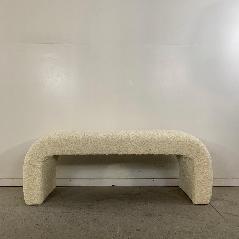 Fabric Waterfall Bench by Vintage on Point