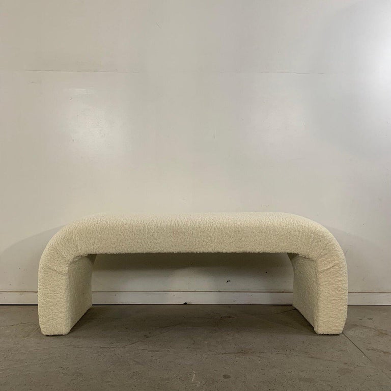 Waterfall Style Bench Waterfall Bench by Vintage on Point For Sale at 1stDibs