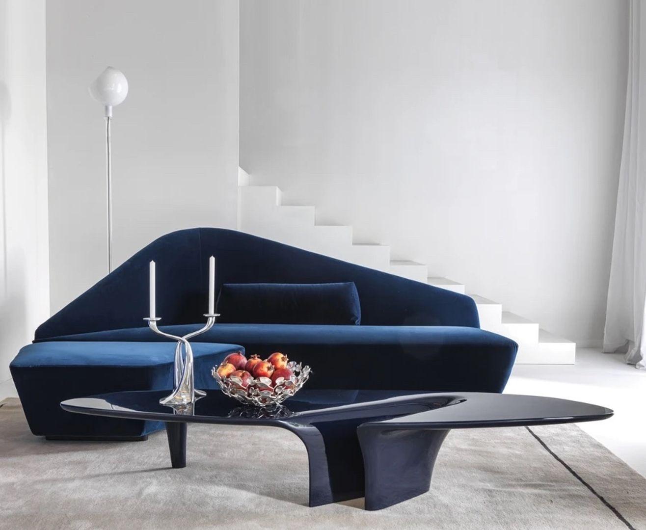 Waterfall Coffee Table Blue Colour by Driade In New Condition For Sale In Beverly Hills, CA