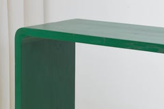 Waterfall console table with scrolling feet Chinese Qing Dynasty Influence